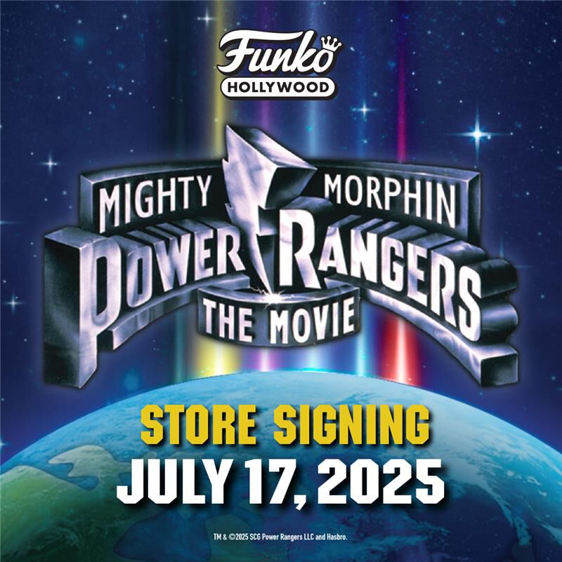Meet the Mighty Morphin Power Rangers at Funko Hollywood